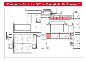 Disposizione Aule Piano 1