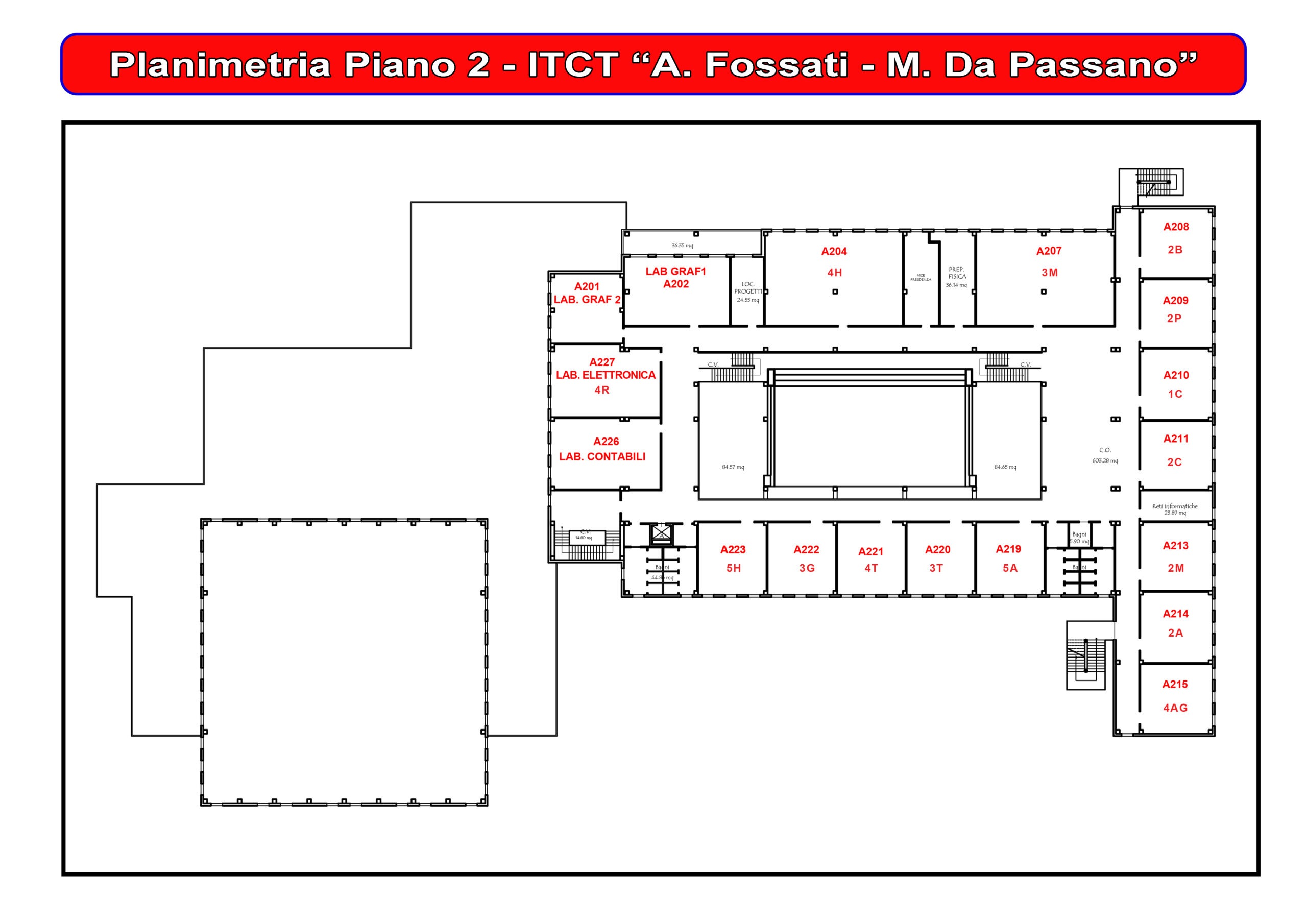 Planimetria Piano 2